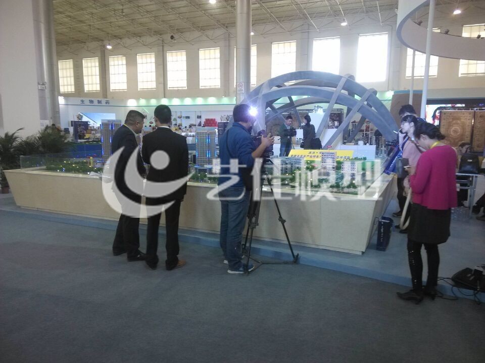 青海省重點項目福茵大華青藏高原原產地特色產品聚集園模型